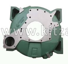 Картер маховика WD615 с отверстием под датчик Shacman F2000 AZ1500010012